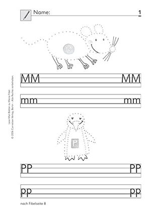 Pfitzner-Kierzek, Sabine. Meine Fibel. Lese-Mal-Blätter. Alle Ausgaben. Cornelsen Verlag GmbH, 2006.