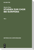 Martin Hose: Studien zum Chor bei Euripides. Teil 1