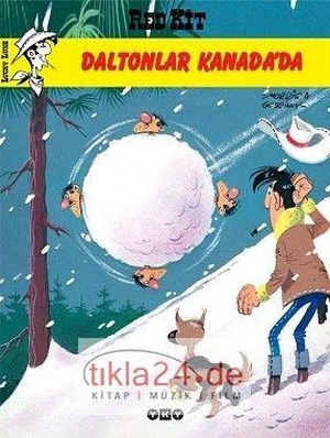 Goscinny, Rene. Red Kit 11 - Daltonlar Kanadada. Yapi Kredi Yayinlari, 2026.
