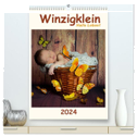 Winzigklein - Hallo Leben! (hochwertiger Premium Wandkalender 2024 DIN A2 hoch), Kunstdruck in Hochglanz