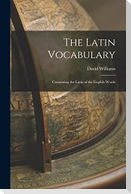 The Latin Vocabulary