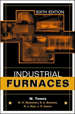 Trinks / Garvey et al. Industrial Furnaces 6e. John Wiley & Sons, 2003.