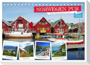Norwegen PUR (Tischkalender 2025 DIN A5 quer), CALVENDO Monatskalender