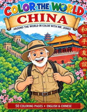 James. Color the World - China: Around the World in Color with Mr. James. Amazon Digital Services LLC - Kdp, 2026.