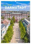 Meine Stadt Darmstadt (Wandkalender 2024 DIN A2 hoch), CALVENDO Monatskalender