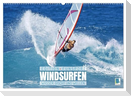 Windsurfen: Wasser, Gischt und Wellen - Edition Funsport (Wandkalender 2025 DIN A2 quer), CALVENDO Monatskalender