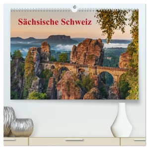 Kirsch, Gunter. Sächsische Schweiz / CH-Version (hochwertiger Premium Wandkalender 2024 DIN A2 quer), Kunstdruck in Hochglanz - Traumhafte Landschaft im Elbsandsteingebirge. Calvendo Verlag, 2023.