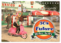 50s Future - Retro SciFi (Tischkalender 2024 DIN A5 quer), CALVENDO Monatskalender