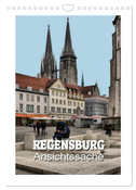 Regensburg - Ansichtssache (Wandkalender 2024 DIN A4 hoch), CALVENDO Monatskalender