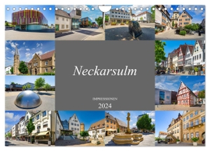 Meutzner, Dirk. Neckarsulm Impressionen (Wandkalender 2024 DIN A4 quer), CALVENDO Monatskalender - Wunderschöne Bilder der Stadt Neckarsulm. Calvendo, 2023.