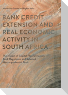 Bank Credit Extension and Real Economic Activity in South Africa