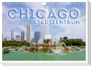 CHICAGO Stadtzentrum (Wandkalender 2025 DIN A4 quer), CALVENDO Monatskalender