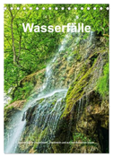 Wasserfälle in Deutschland, Frankreich und auf den Britischen Inseln (Tischkalender 2024 DIN A5 hoch), CALVENDO Monatskalender