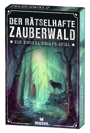 Colovini, Leo. Der rätselhafte Zauberwald - Ein Knobel-Escape Spiel. moses. Verlag GmbH, 2022.