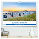 Schöne Ostsee - Impressionen übers Jahr (hochwertiger Premium Wandkalender 2024 DIN A2 quer), Kunstdruck in Hochglanz