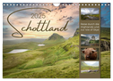 Schottland - Reise durch die Highlands und zur Isle of Skye (Wandkalender 2025 DIN A4 quer), CALVENDO Monatskalender