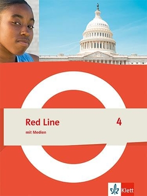 Red Line 4, Schulbuch mit Medien (fester Einband) Klasse 8 - Schulbuch mit Medien (fester Einband) Klasse 8. Klett Ernst /Schulbuch, 2025.