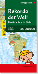 Weltkarte für Kinder, 1:20.000.000, gefaltet, freytag & berndt