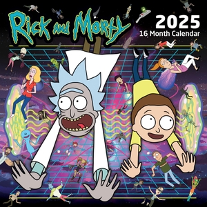 Rick and Morty 2025 30X30 Broschürenkalender. Pyramid Lizenzen, 2024.