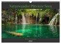 Naturwunder Plitvicer Seen (Wandkalender 2024 DIN A3 quer), CALVENDO Monatskalender