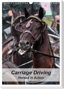 Carriage Driving - Horses in Action (Wall Calendar 2025 DIN A3 portrait), CALVENDO 12 Month Wall Calendar