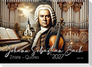 Johann-Sebastian-Bach-Zitate-Kalender, ein Musik-Kalender 2027, DIN A4
