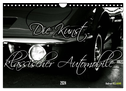 Die Kunst klassischer Automobile (Wandkalender 2024 DIN A4 quer), CALVENDO Monatskalender