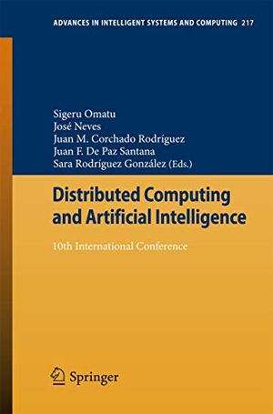 Omatu, Sigeru / José Neves et al (Hrsg.). Distributed Computing and Artificial Intelligence - 10th International Conference. Springer International Publishing, 2013.