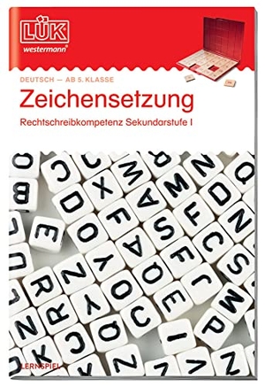Judith, Heiko. LÜK. Komma- und Zeichensetzung: Die wichtigsten Regeln der Kommasetzung ab Klasse 5. Westermann Lernwelten, 2012.