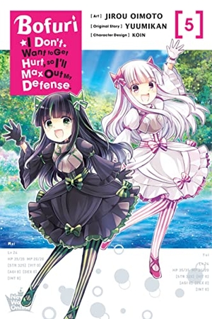 Cunningham, Andrew / Oimoto, Jirou et al. Bofuri: I Don't Want to Get Hurt, so I'll Max Out My Defense., Vol. 5 (manga). Little, Brown & Company, 2022.