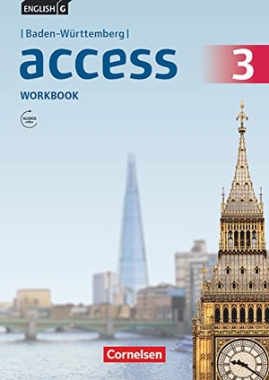 Seidl, Jennifer / Eleanor Toal. English G Access Band 3: 7. Schuljahr - Baden-Württemberg - Workbook mit Audios online. Cornelsen Verlag GmbH, 2016.