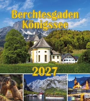 Postkartenkalender Berchtesgaden 2027 - 13 herausnehmbare Postkarten mit den schönsten Motiven aus dem Berchtesgadener Land. Plenk Berchtesgaden, 2026.