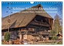 Schönes Südwest-Deutschland Streifzüge zwischen Rhein, Rebland und Schwarzwald (Wandkalender 2024 DIN A4 quer), CALVENDO Monatskalender