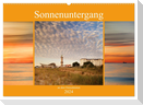 Sonnenuntergang an der Ostsee (Wandkalender 2024 DIN A2 quer), CALVENDO Monatskalender