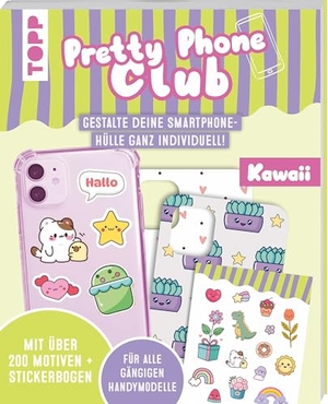 Frechverlag (Hrsg.). Pretty Phone Club - Kawaii - Vorlagen für die Handyhülle zum Ausmalen und Ausschneiden. frechverlag GmbH, 2026.