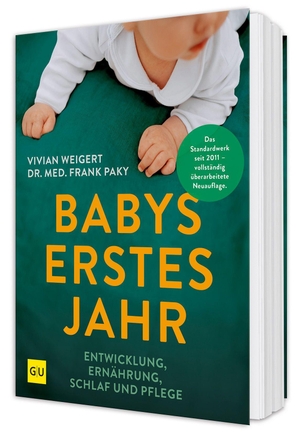 Weigert, Vivian. Babys erstes Jahr - Alles, was du wissen musst über Entwicklung, Ernährung, Schlaf und Pflege - Der kompakte Ratgeber für junge Eltern. Graefe und Unzer Verlag, 2026.