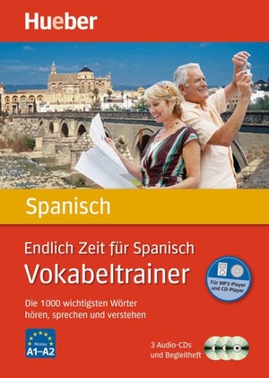 Rudolph, Hildegard. Endlich Zeit für Spanisch. Vokabeltrainer - Die 1.000 wichtigsten Wörter hören, sprechen und verstehen / Paket. Hueber Verlag GmbH, 2009.