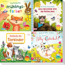 Maxi-Pixi-4er-Set 116: Bunter Frühlingsspaß  (4x1 Exemplar)