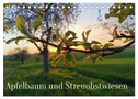 Apfelbaum und Streuobstwiesen (Tischkalender 2024 DIN A5 quer), CALVENDO Monatskalender