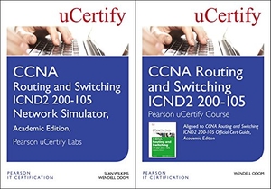 Odom, Wendell / Sean Wilkins. CCNA Routing and Switching Icnd2 200-105 Pearson Ucertify Course and Network Simulator Academic Edition Bundle. Pearson Education, 2017.
