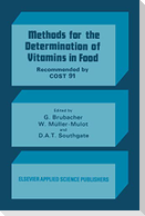 Methods for the Determination of Vitamins in Food