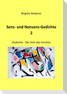 Sens- und Nonsens-Gedichte 2