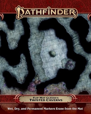 Engle, Jason / Stephen Radney-Macfarland. Pathfinder Flip-Mat Classics: Twisted Caverns. Diamond Comic Distributors, 2021.