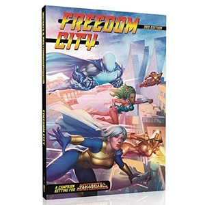 Kenson, Steve. Mutants & Masterminds RPG Freedom City Campaign City. Green Ronin Publishing, 2018.