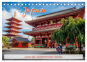 Japan - Land der aufgehenden Sonne (Tischkalender 2024 DIN A5 quer), CALVENDO Monatskalender