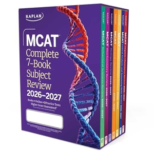 Kaplan Test Prep. MCAT COMPLETE 7-BOOK 26-27. Kaplan Publishing, 2025.