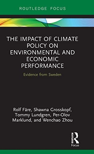 Färe, Rolf / Grosskopf, Shawna et al. The Impact of Climate Policy on Environmental and Economic Performance - Evidence from Sweden. Taylor & Francis Ltd (Sales), 2016.