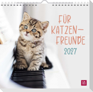 Wandkalender 2027: Für Katzenfreunde