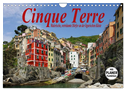 Cinque Terre - Malerische, verträumte Dörfer an der ligurischen Küste (Wandkalender 2025 DIN A4 quer), CALVENDO Monatskalender