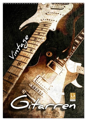 Bleicher, Renate. Vintage Gitarren (Wandkalender 2024 DIN A2 hoch), CALVENDO Monatskalender - Gitarren im Vintage-Style in Szene gesetzt. Calvendo Verlag, 2023.